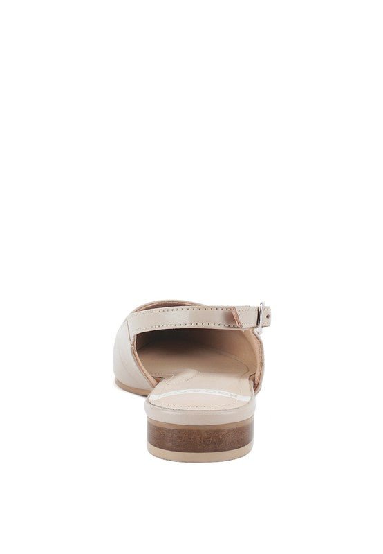 Hocane Real Suede Leather Slingback Sandals - Chaelisa's New Jammies
