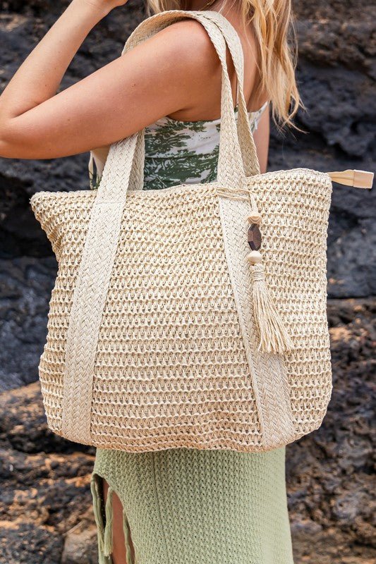 Izola Carry All Tassel Tote - Chaelisa's New Jammies