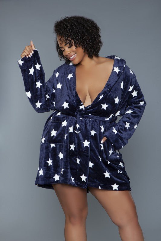 Kaylee Robe Star Print - Chaelisa's New Jammies