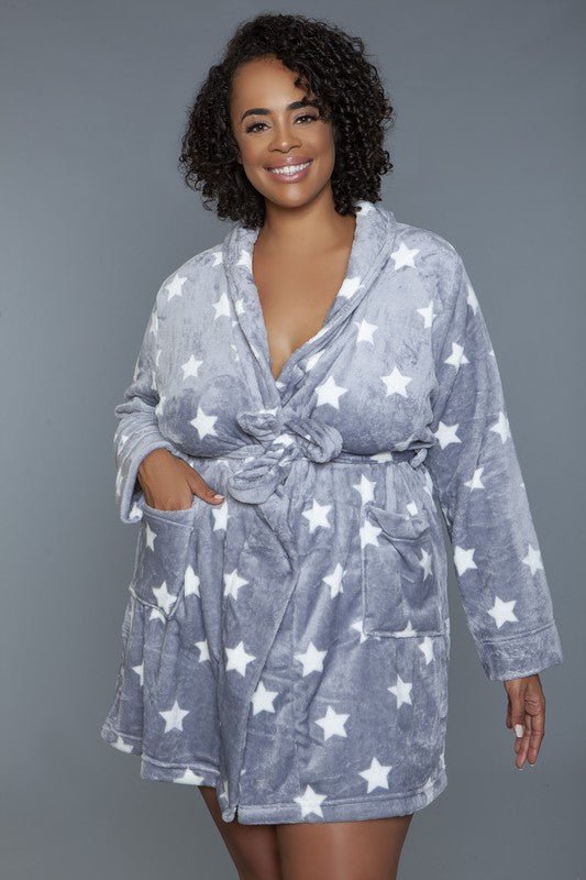Kaylee Robe Star Print - Chaelisa's New Jammies