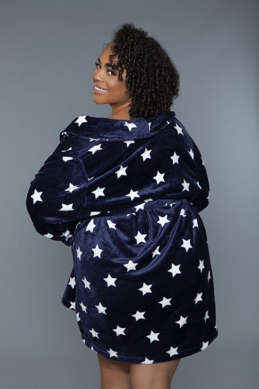 Kaylee Robe Star Print - Chaelisa's New Jammies