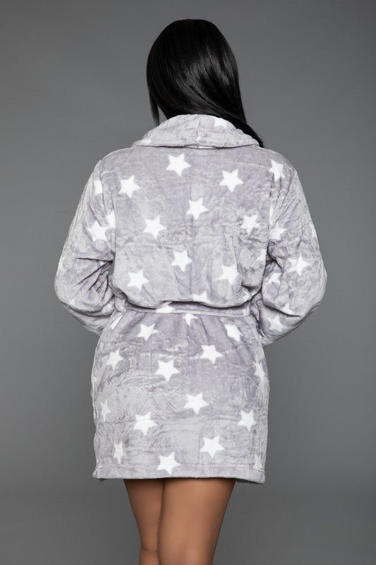 Kaylee Robe Star Print - Chaelisa's New Jammies