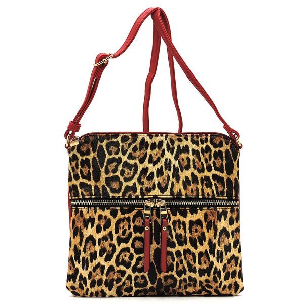 Leopard Zip Crossbody Bag - Chaelisa's New Jammies