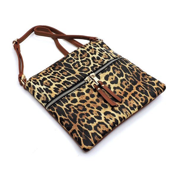 Leopard Zip Crossbody Bag - Chaelisa's New Jammies
