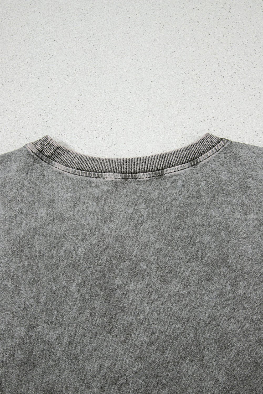 Light Grey Western Steer Head Tie Dye Print Crew Neck T Shirt - Chaelisa's New Jammies