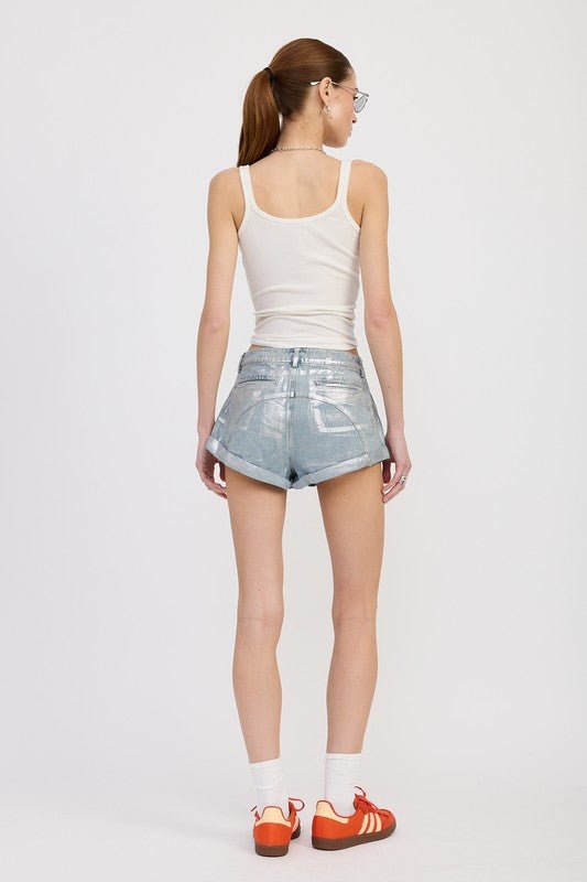 LOW WAIST DENIM SHORTS - Chaelisa's New Jammies