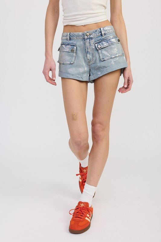 LOW WAIST DENIM SHORTS - Chaelisa's New Jammies