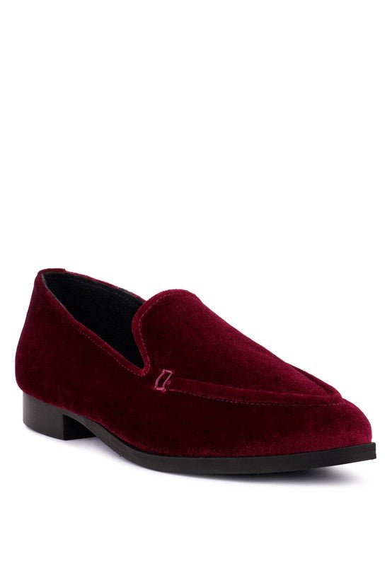 LUXE - LAP Velvet Handcrafted Loafers - Chaelisa's New Jammies