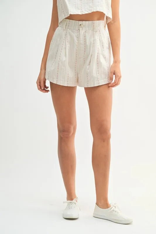 MABLE Square Neck Crop Top and Shorts Set - Chaelisa's New Jammies