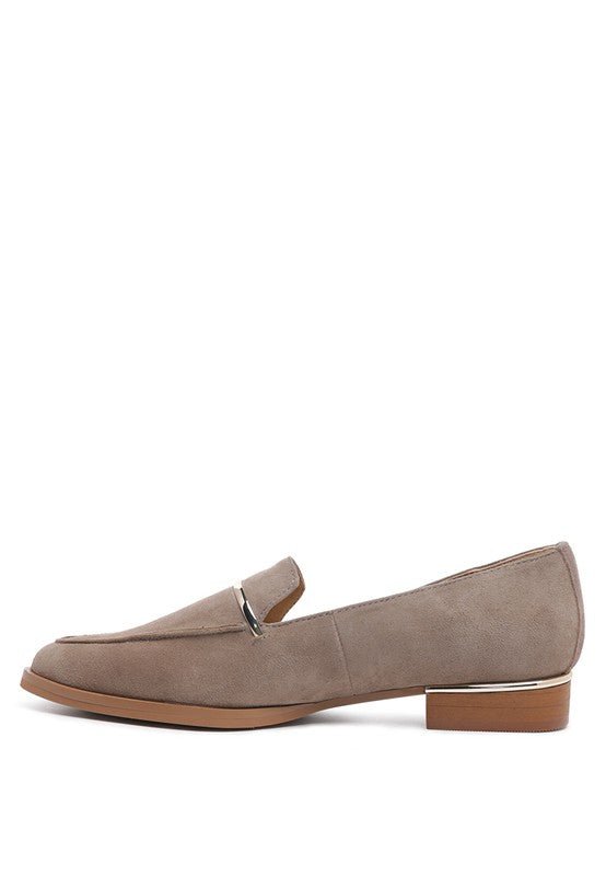 PAULINA Suede Leather Loafers - Chaelisa's New Jammies
