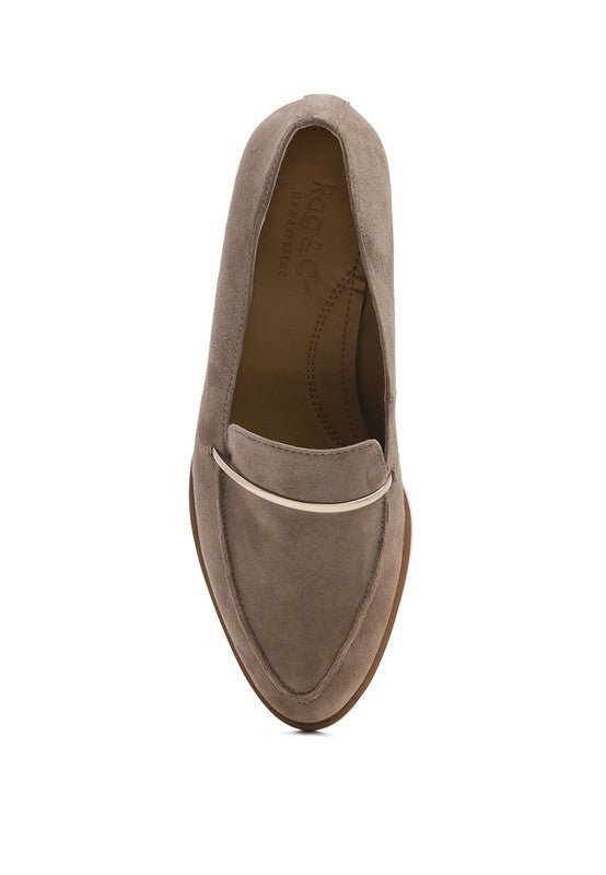 PAULINA Suede Leather Loafers - Chaelisa's New Jammies