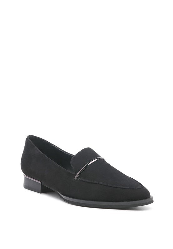 PAULINA Suede Leather Loafers - Chaelisa's New Jammies