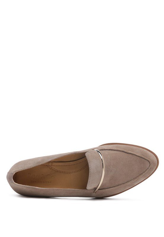 PAULINA Suede Leather Loafers - Chaelisa's New Jammies