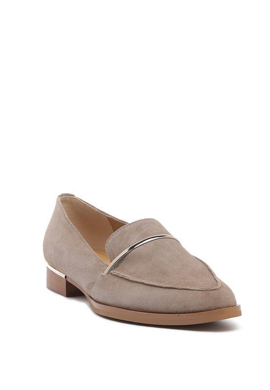 PAULINA Suede Leather Loafers - Chaelisa's New Jammies