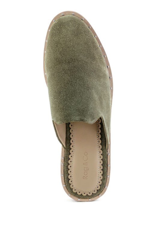 RAG & CO LIA CANVAS MULES - Chaelisa's New Jammies