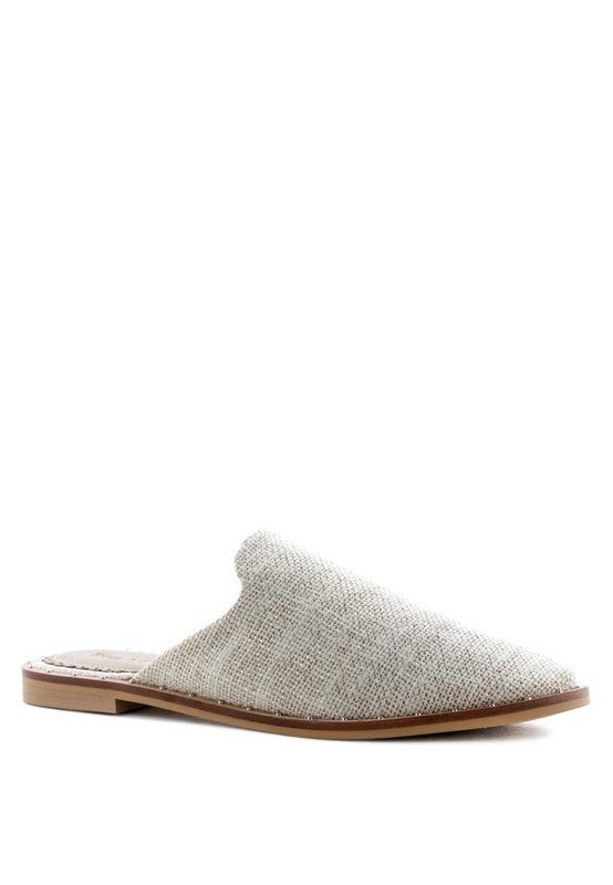 RAG & CO LIA CANVAS MULES - Chaelisa's New Jammies