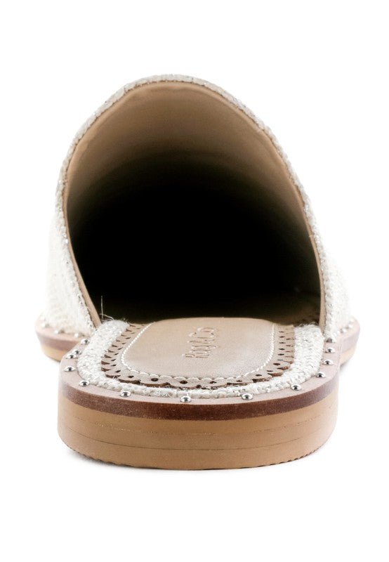 RAG & CO LIA CANVAS MULES - Chaelisa's New Jammies