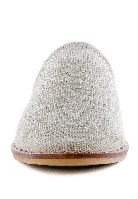 RAG & CO LIA CANVAS MULES - Chaelisa's New Jammies