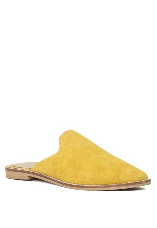 RAG & CO LIA CANVAS MULES - Chaelisa's New Jammies