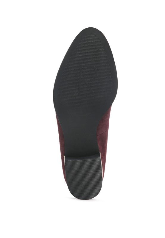 SARA Suede Slip - On Loafers - Chaelisa's New Jammies