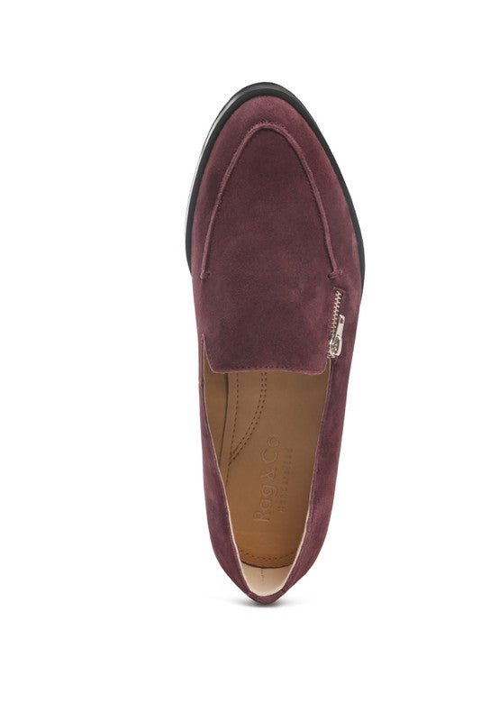 SARA Suede Slip - On Loafers - Chaelisa's New Jammies