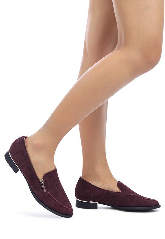 SARA Suede Slip - On Loafers - Chaelisa's New Jammies