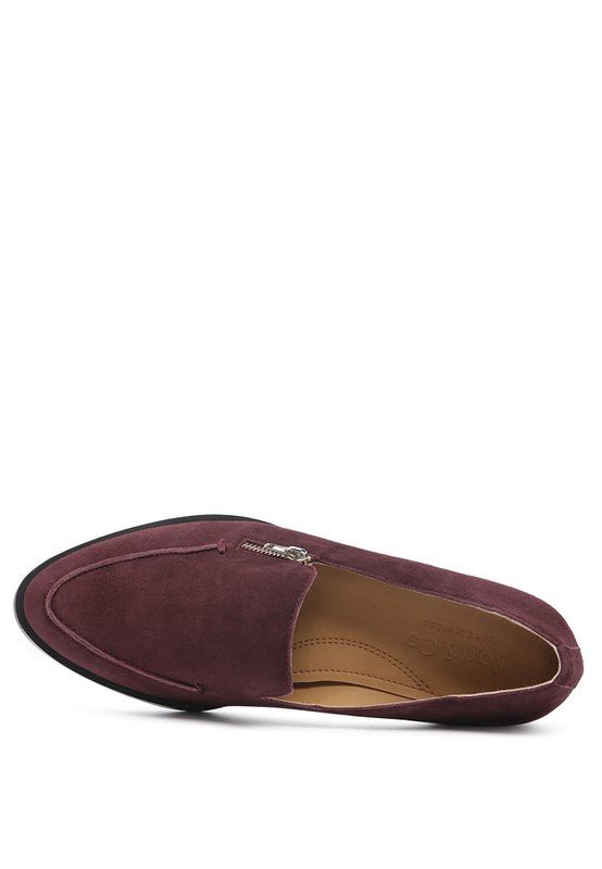 SARA Suede Slip - On Loafers - Chaelisa's New Jammies