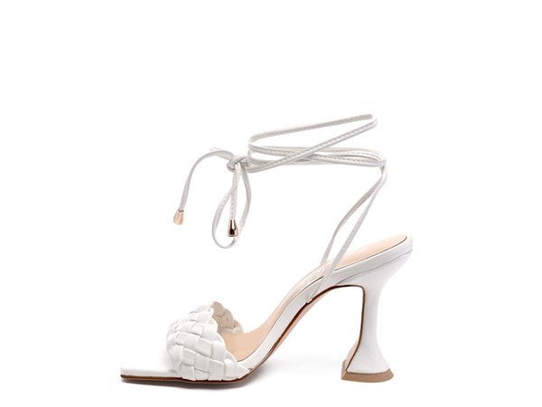 SKORA TIE UP HEELED SANDALS - Chaelisa's New Jammies