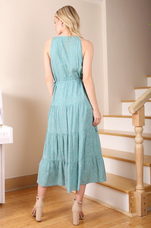 SL V neck tier dress - Chaelisa's New Jammies