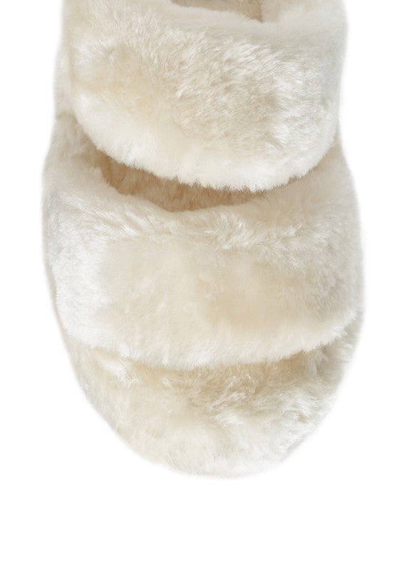SMOOTHIE FUR SLIP - ON FLATS - Chaelisa's New Jammies