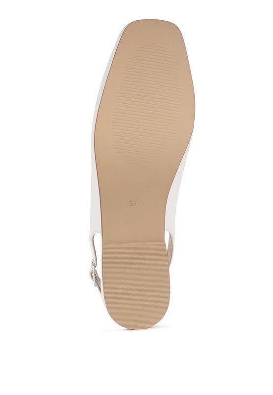 Sozani Real Soft Leather Slingback Flats - Chaelisa's New Jammies