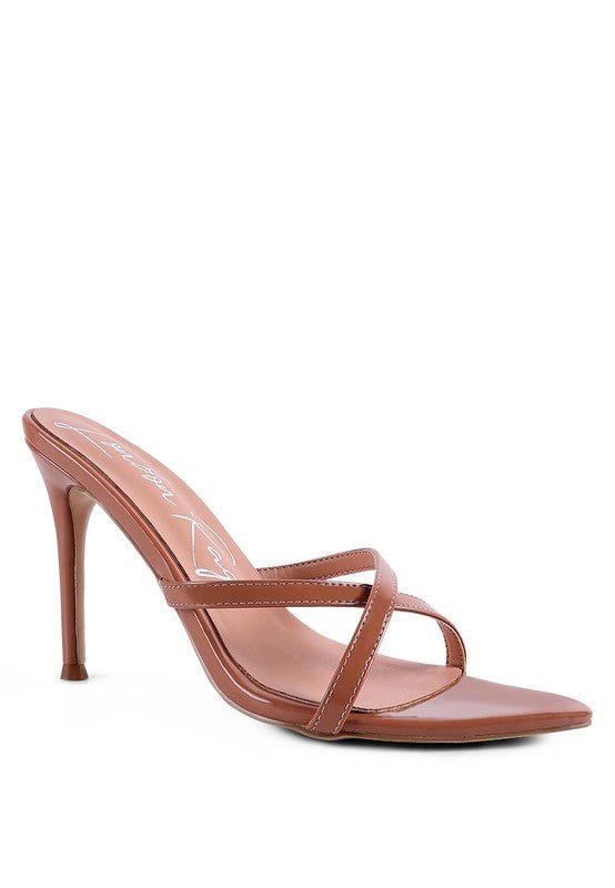 SPELLBOUND HIGH HEELED POINTED TOE SANDAL - Chaelisa's New Jammies