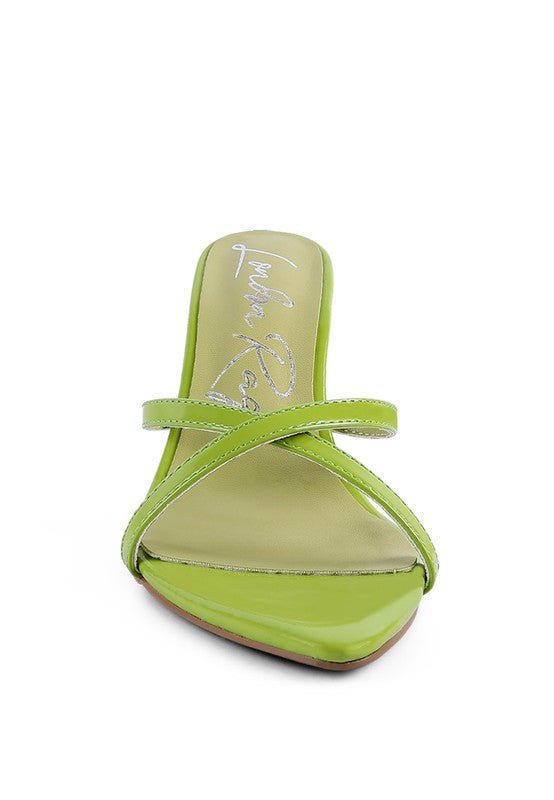 SPELLBOUND HIGH HEELED POINTED TOE SANDAL - Chaelisa's New Jammies