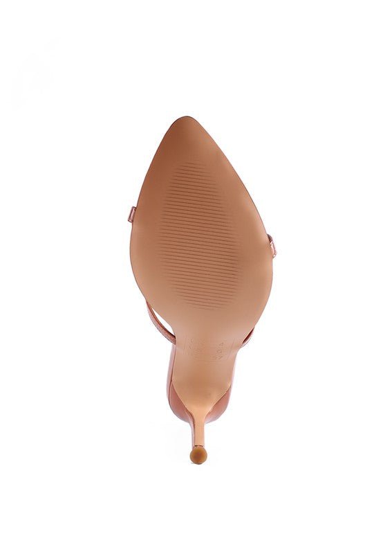 SPELLBOUND HIGH HEELED POINTED TOE SANDAL - Chaelisa's New Jammies