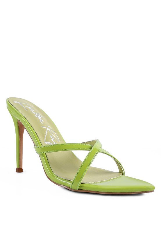 SPELLBOUND HIGH HEELED POINTED TOE SANDAL - Chaelisa's New Jammies