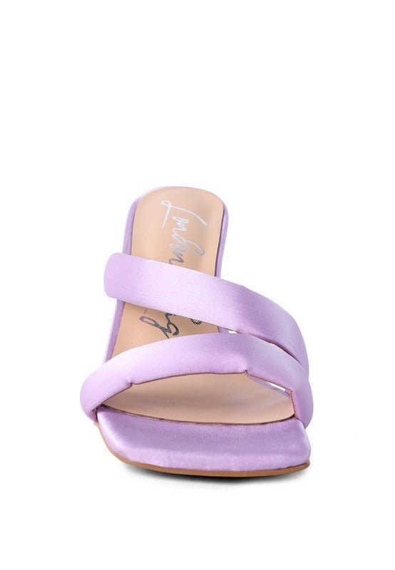 SPICE UP CROSS STRAP HEELS - Chaelisa's New Jammies