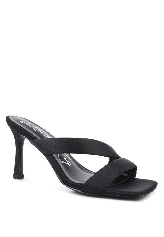 SPICE UP CROSS STRAP HEELS - Chaelisa's New Jammies
