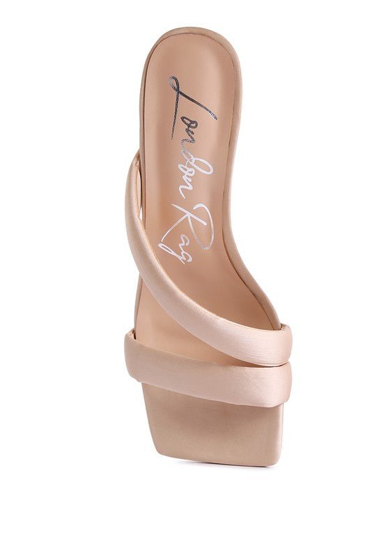 SPICE UP CROSS STRAP HEELS - Chaelisa's New Jammies