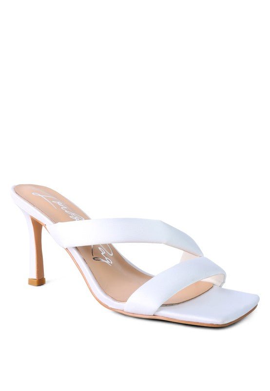 SPICE UP CROSS STRAP HEELS - Chaelisa's New Jammies