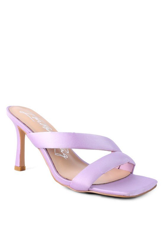 SPICE UP CROSS STRAP HEELS - Chaelisa's New Jammies
