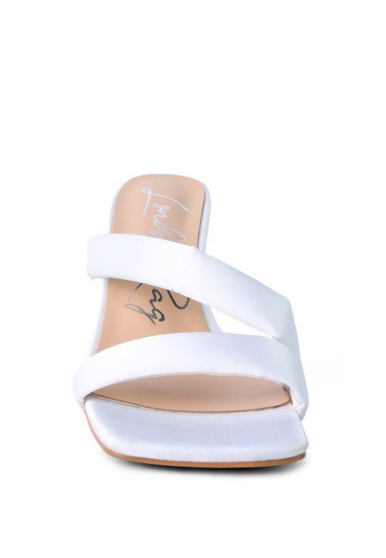 SPICE UP CROSS STRAP HEELS - Chaelisa's New Jammies