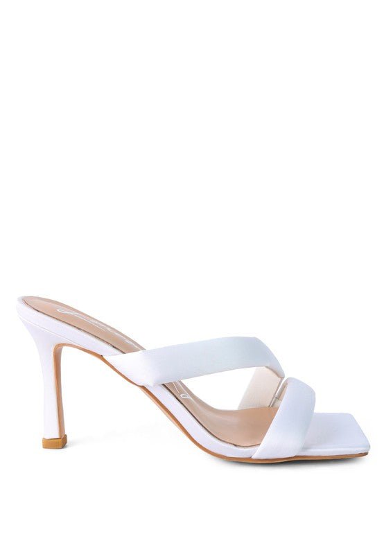 SPICE UP CROSS STRAP HEELS - Chaelisa's New Jammies