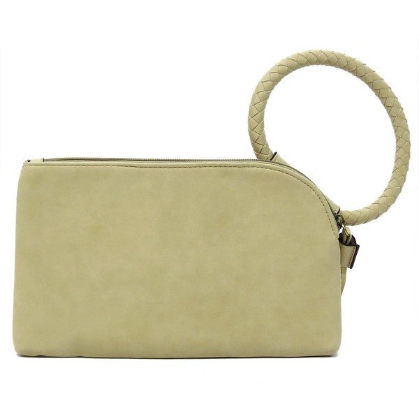 Straw Cuff Handle Tassel Wristlet Clutch - Chaelisa's New Jammies