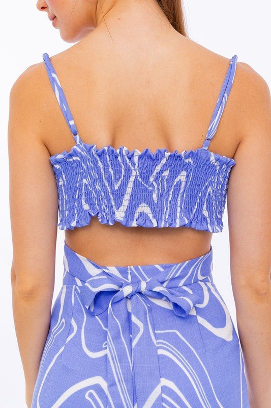 Surplice Crop Top - Chaelisa's New Jammies