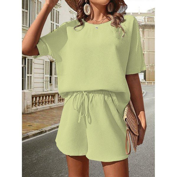 Textured shorts set - Chaelisa's New Jammies