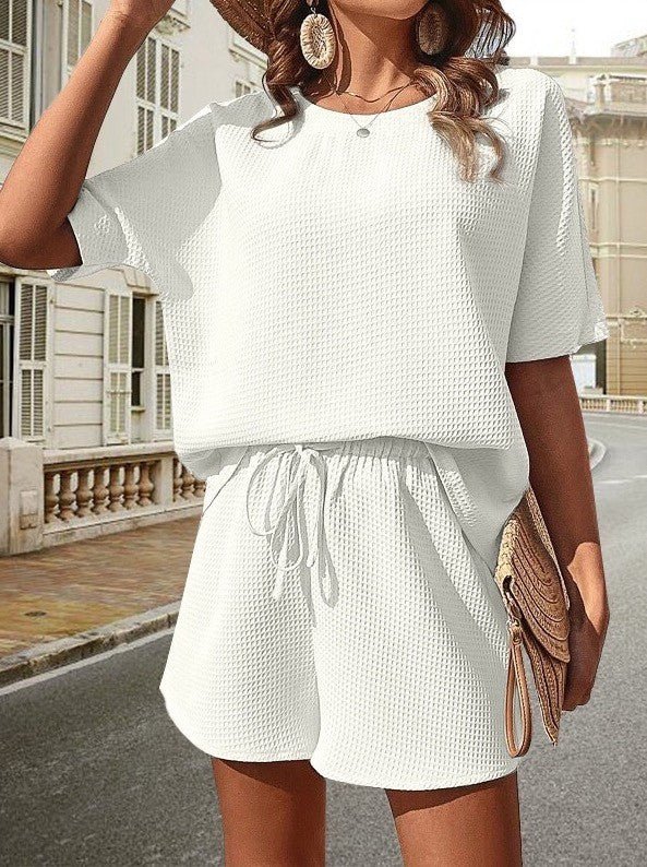 Textured shorts set - Chaelisa's New Jammies