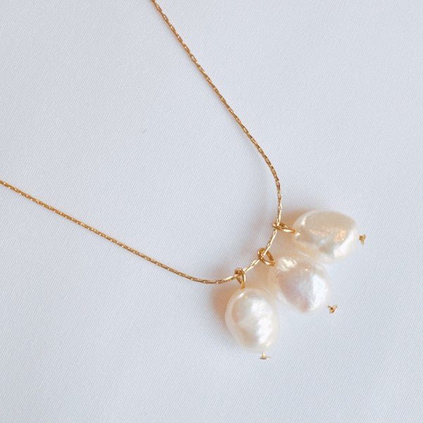 Trinity Freshwater Pearl Necklace - Chaelisa's New Jammies