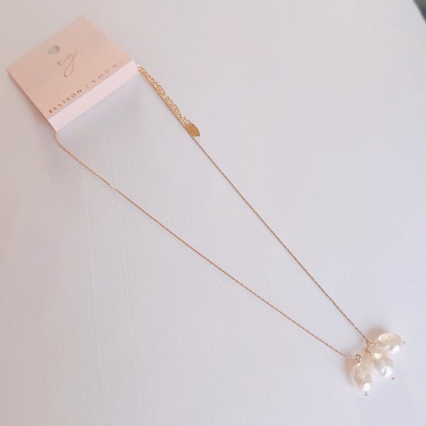 Trinity Freshwater Pearl Necklace - Chaelisa's New Jammies
