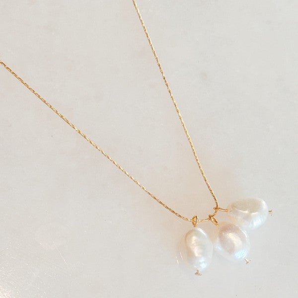 Trinity Freshwater Pearl Necklace - Chaelisa's New Jammies