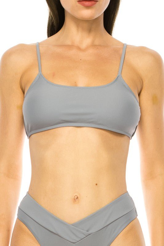 TWO PIECE BANDEAU TOP CLEAN FINISHED BIKINI - Chaelisa's New Jammies
